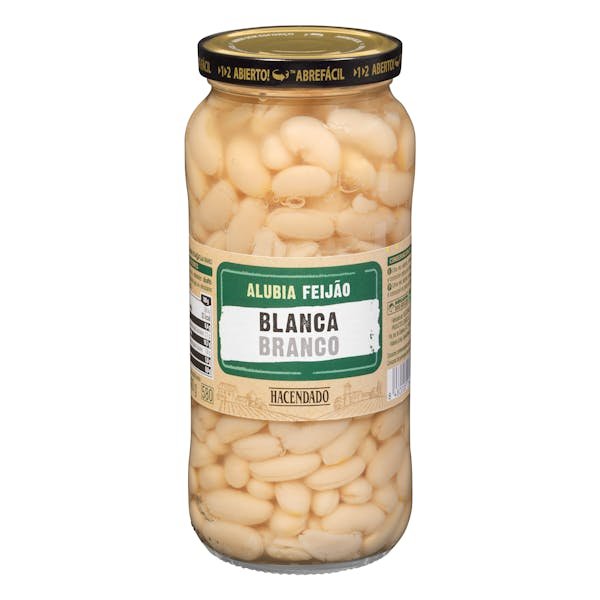 Virtos baltosios pupelės „Hacendado“
