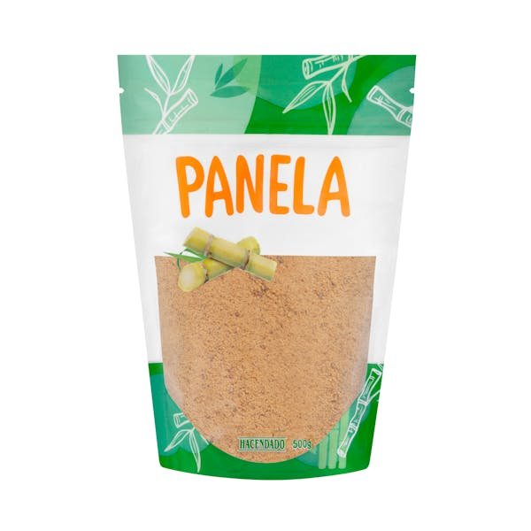 Nerafinuotas pilno grūdo cukranendrių cukrus „Panela Hacendado“