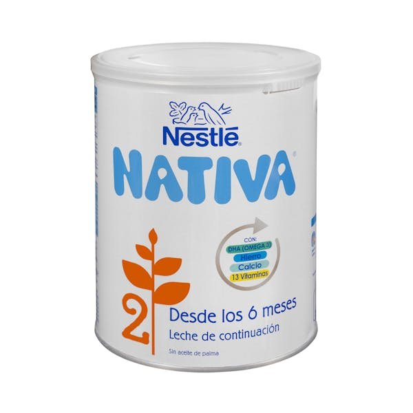 Tęstinis pieno mišinys milteliais „Nestlé Nativa 2“ nuo 6 mėn.