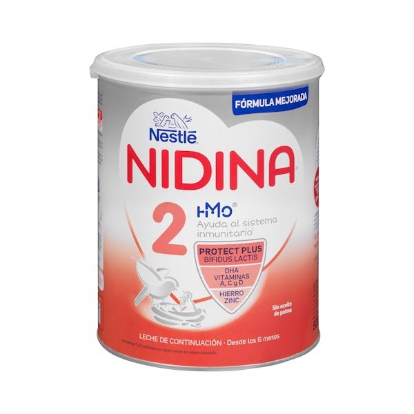 Tęstinis pieno mišinys milteliais „Nestlé Nidina 2“ nuo 6 mėn.