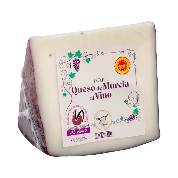 Ožkos pieno sūris su saugoma kilmės vietos nuoroda „Murcia al Vino“ „Hacendado“