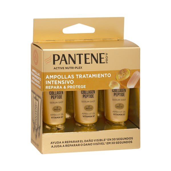 Intensyvaus poveikio ampulės „Pantene Repara & Protege“ pažeistiems plaukams