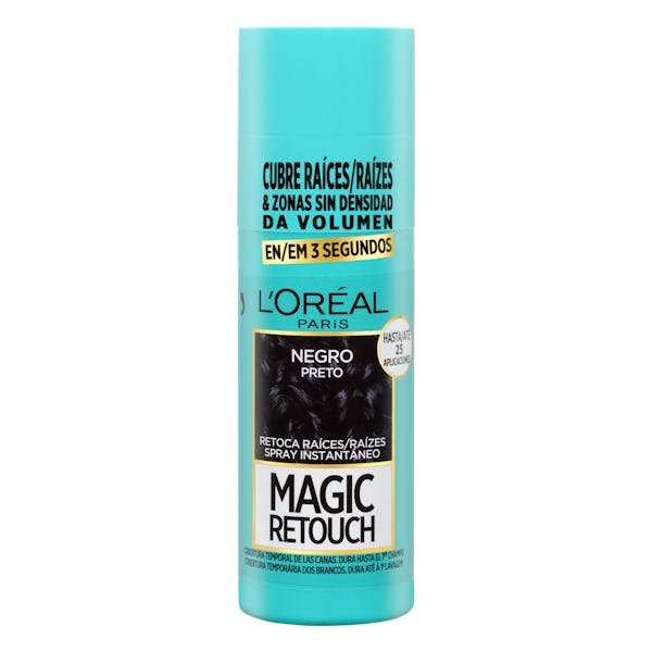 Momentinis šaknų maskuoklis „L'Oréal Magic Retouch“ juodos spalvos