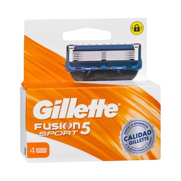 Keičiamos skutimosi kasetės „Gillette Fusion Sport“ su 5 ašmenimis