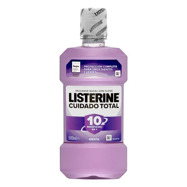 Burnos skalavimo skystis „Listerine Total Care“ su mėtomis
