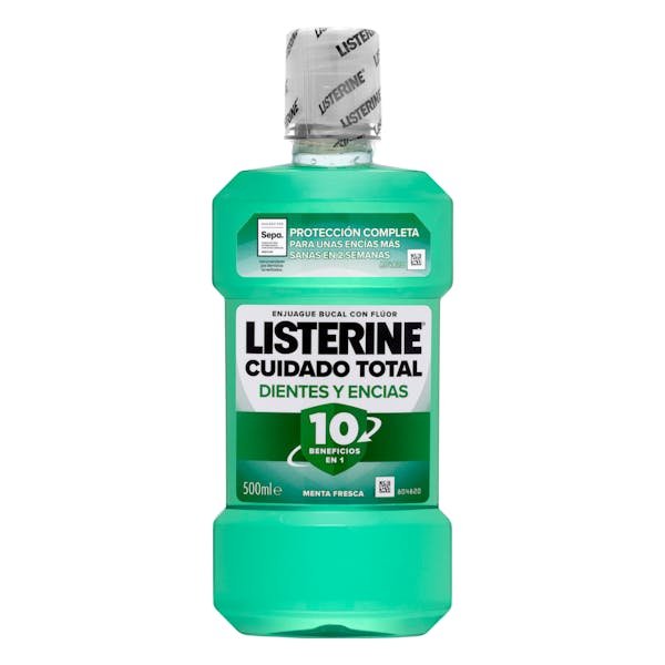 Burnos skalavimo skystis „Listerine Dantims ir dantenoms“ su mėtomis