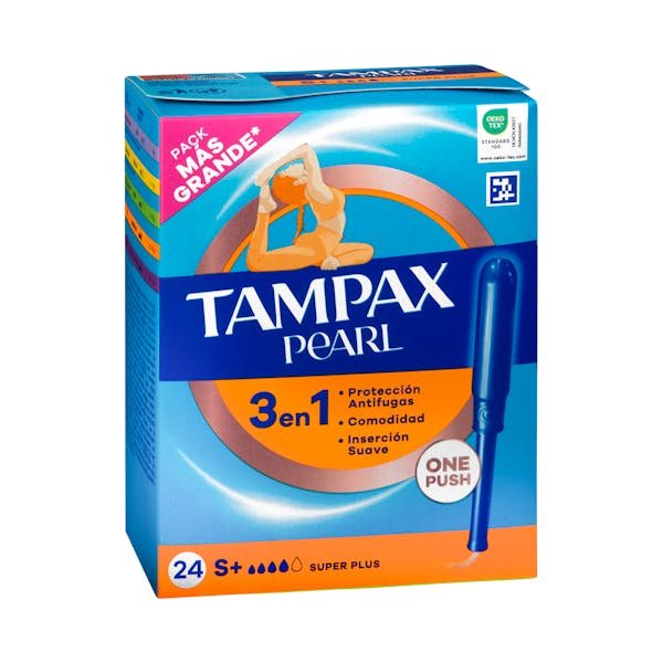 Tamponai „Tampax Pearl Super Plus“ su aplikatoriumi